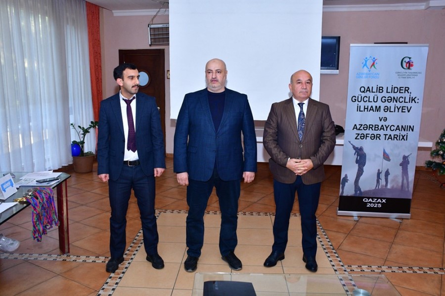 Qazaxda gənclər arasında “Qalib Lider, Güclü Gənclik” bilik yarışı keçirildi - FOTOLAR
