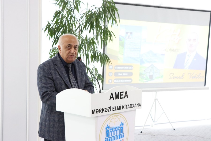 "Tarixə hörmət — xalqımıza, keçmişimizə olan minnətdarlıqdır" - Cəbi Bəhramov