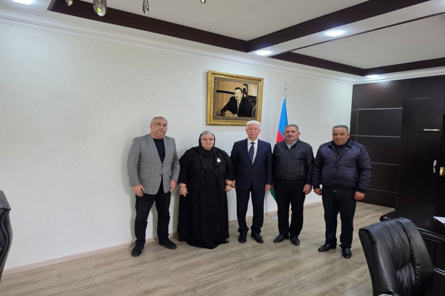 Cəlilabadda şəhid ailələri ilə səmimi görüş