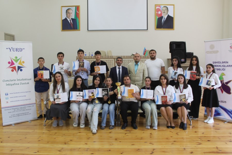 Layihəsi çərçivəsində Nə? Harada? Nə zaman? oyunu üzrə final turniri keçirilib - FOTOLAR