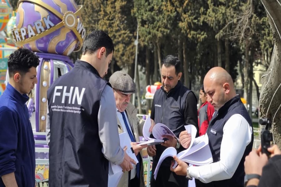 FHN bayram günləri ilə əlaqədar attraksionlara nəzarəti gücləndirib