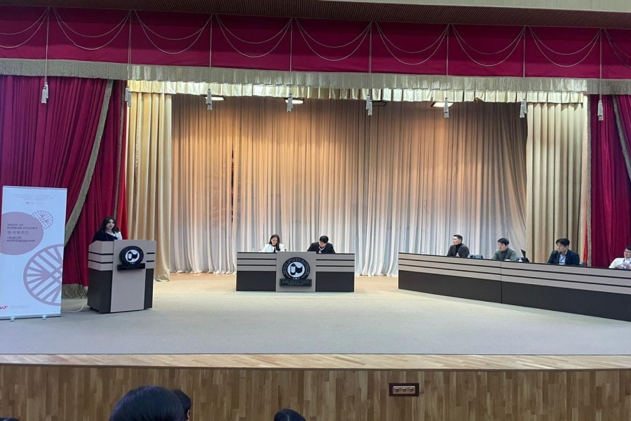 BDU tələbəsi XIV Mərkəzi Asiya Koreyaşünaslıq Olimpiadasında III yerə layiq görülüb - FOTOLAR