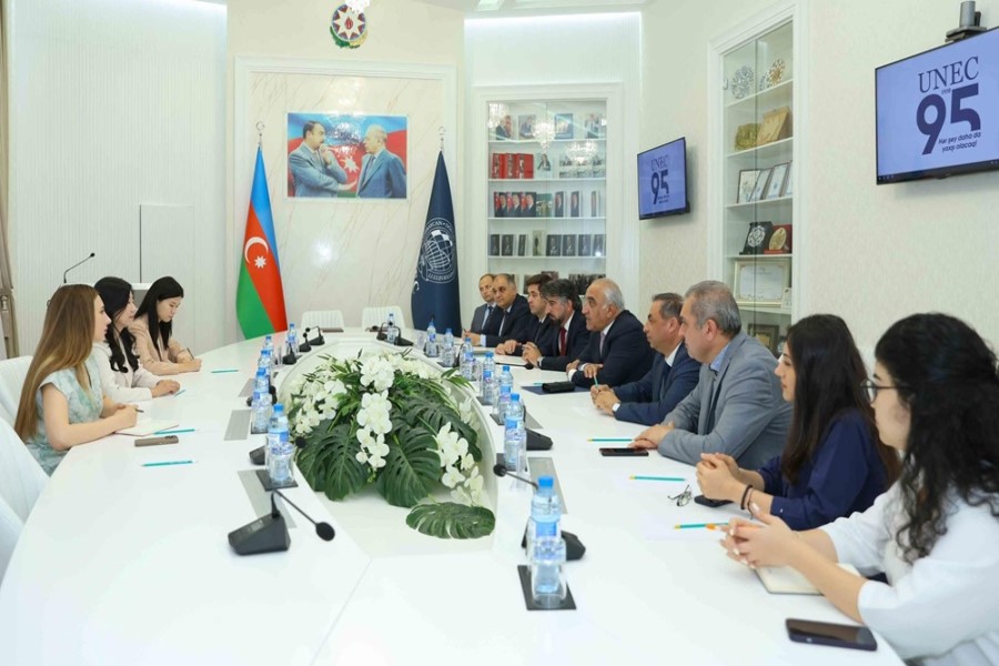UNEC və Huawei arasında əməkdaşlıq memorandumu imzalandı - FOTOLAR