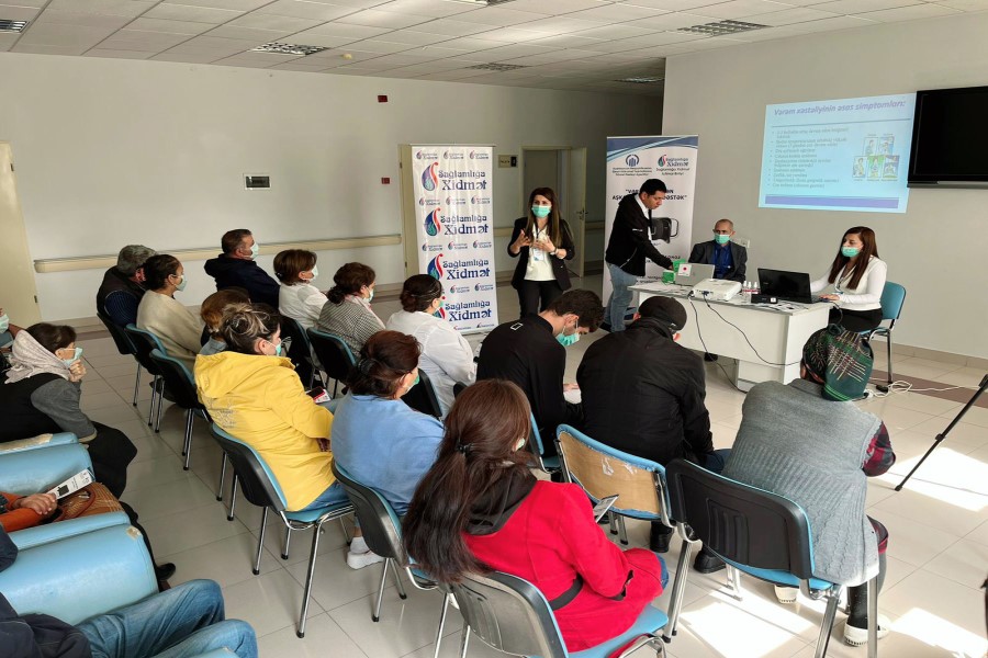 QHT Agentliyinin dəstəyi ilə Hacıqabulda rentgen müayinələri və maarifləndirici tədbir keçirilib - FOTO