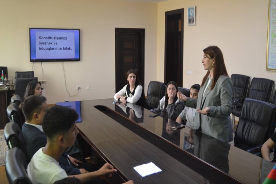 Uşaq Səfirlər Məclisi Füzuli və Qaxda maarifləndirici tədbirlər keçirib - FOTOLAR