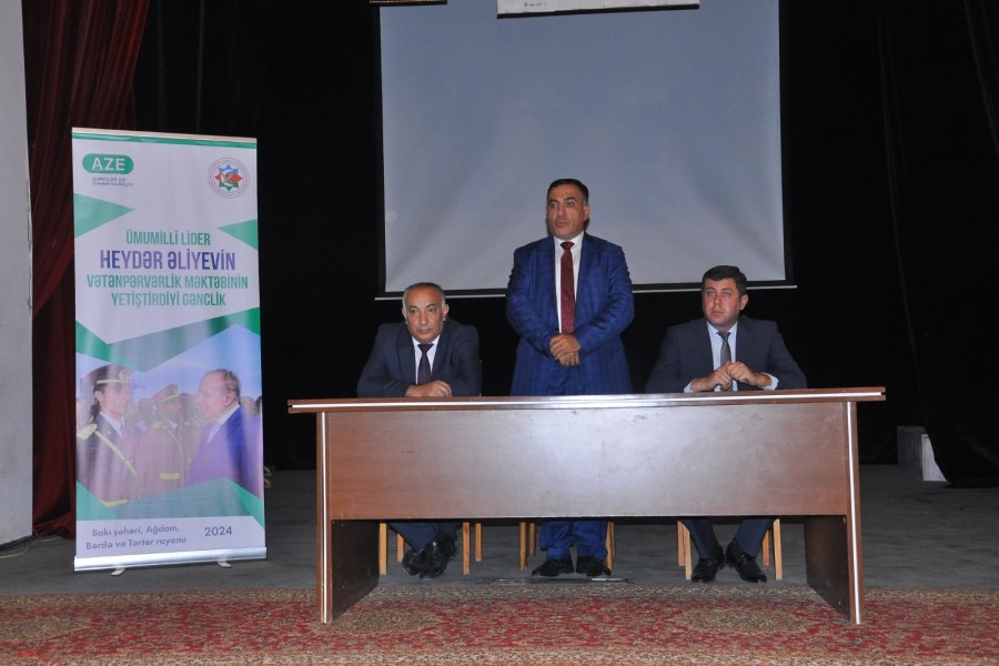 Bərdədə tələbə-gənclər ilə görüş keçrildi
