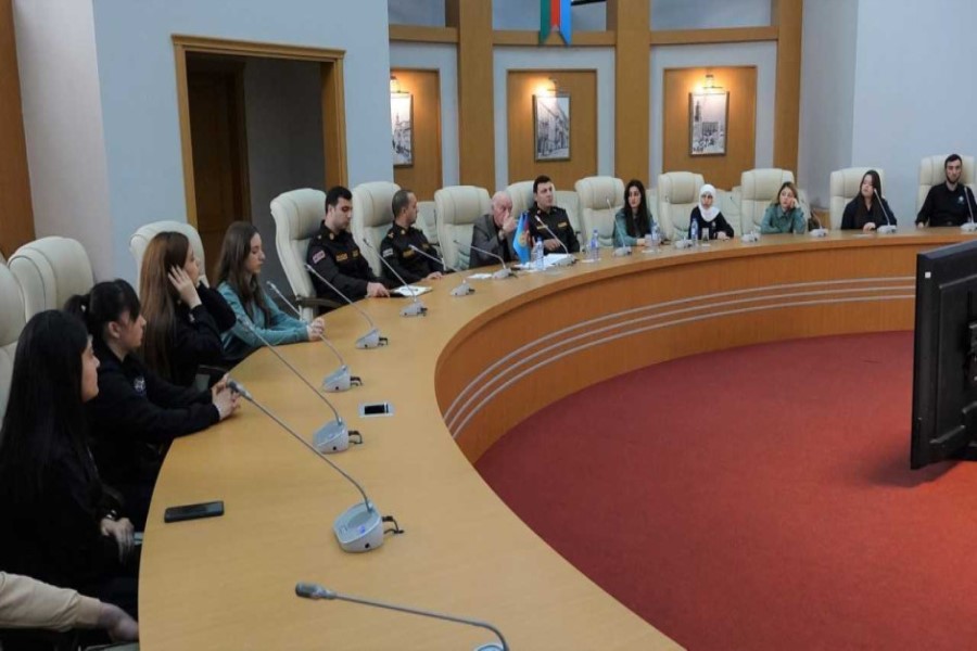 Fövqəladə hallar könüllülərinin iştirakı ilə “Konstitusiya və Suverenlik İli” çərçivəsində tədbir keçirilib - FOTOLAR