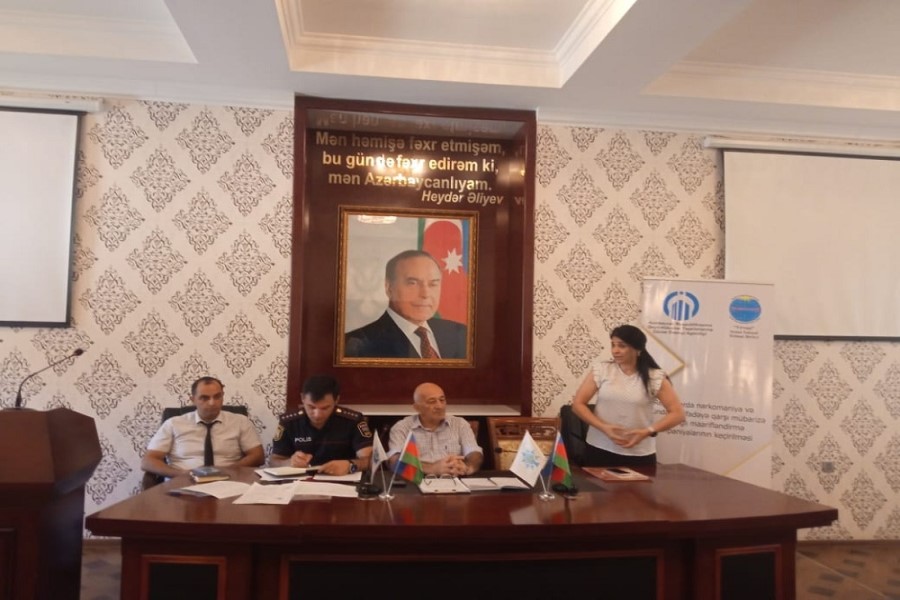 Ağcabədidə “Narkomaniya və onun fəsadları” mövzusunda dəyirmi masa keçirilib - FOTOLAR