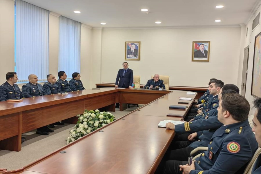 FHN-in Kiçikhəcmli Gəmilərə Nəzarət və Sularda Xilasetmə Dövlət Xidmətində “Heydər Əliyev İli” çərçivəsində tədbir keçirilib