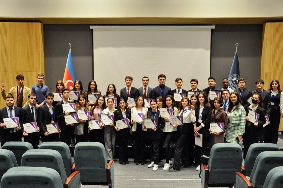 1-ci UNEC MUN Simulyasiya Konfransı keçirilib - FOTOLAR