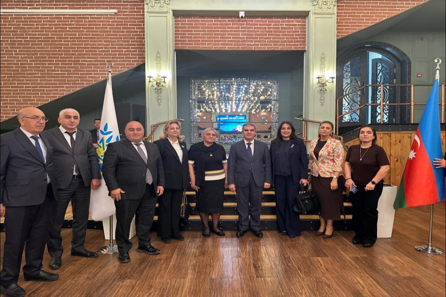 QHT sədri Müəllimlər Günü tədbirində iştirak etdi - FOTOLAR