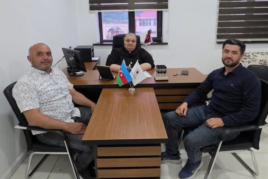 “Vətən Naminə” Futbol Klubunun təşkilatçısı və məşqçisi “Vətən Naminə” Şəhid Ailələrinə Dəstək İB-nin ofisində qonaq olublar