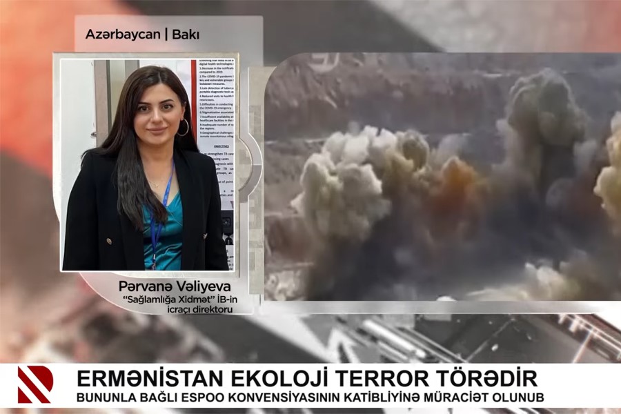 Ermənistan ekoloji terror törədir- VİDEO