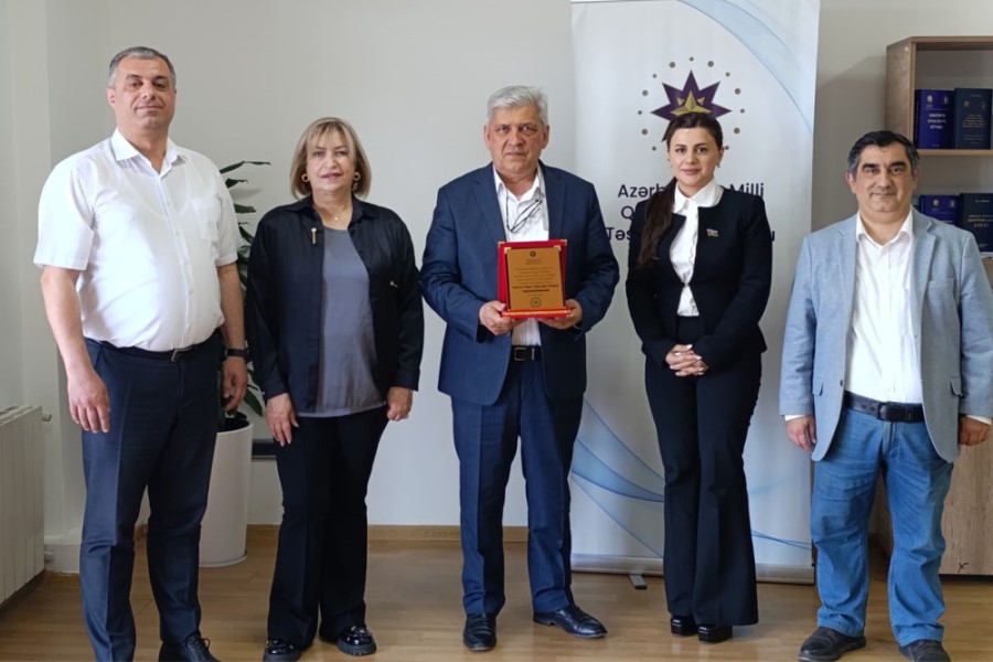 "Bələdiyyələrin Fəaliyyətinin Təbliği” İB 15 illik yubileyi münasibəti ilə təltif edilib - FOTOLAR