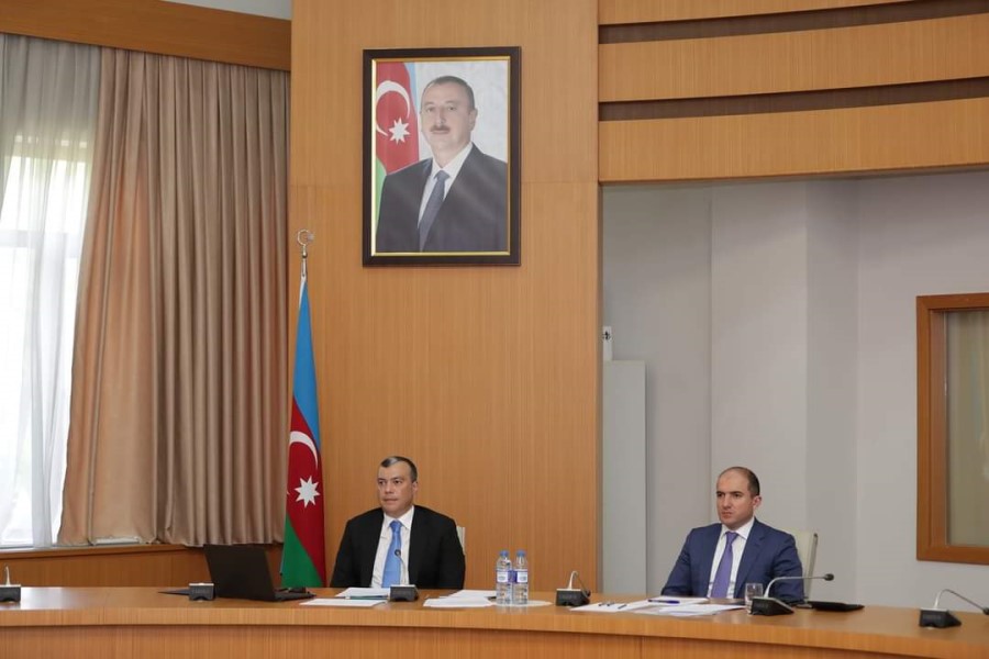 Nazir Sahil Babayev Zaqatalada vətəndaşları qəbul edib