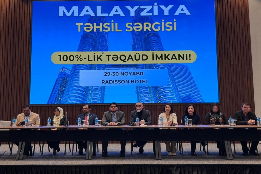 Bakıda "Malayziyada Təhsil Sərgisi" çərçivəsində mətbuat konfransı keçirilib - FOTOLAR