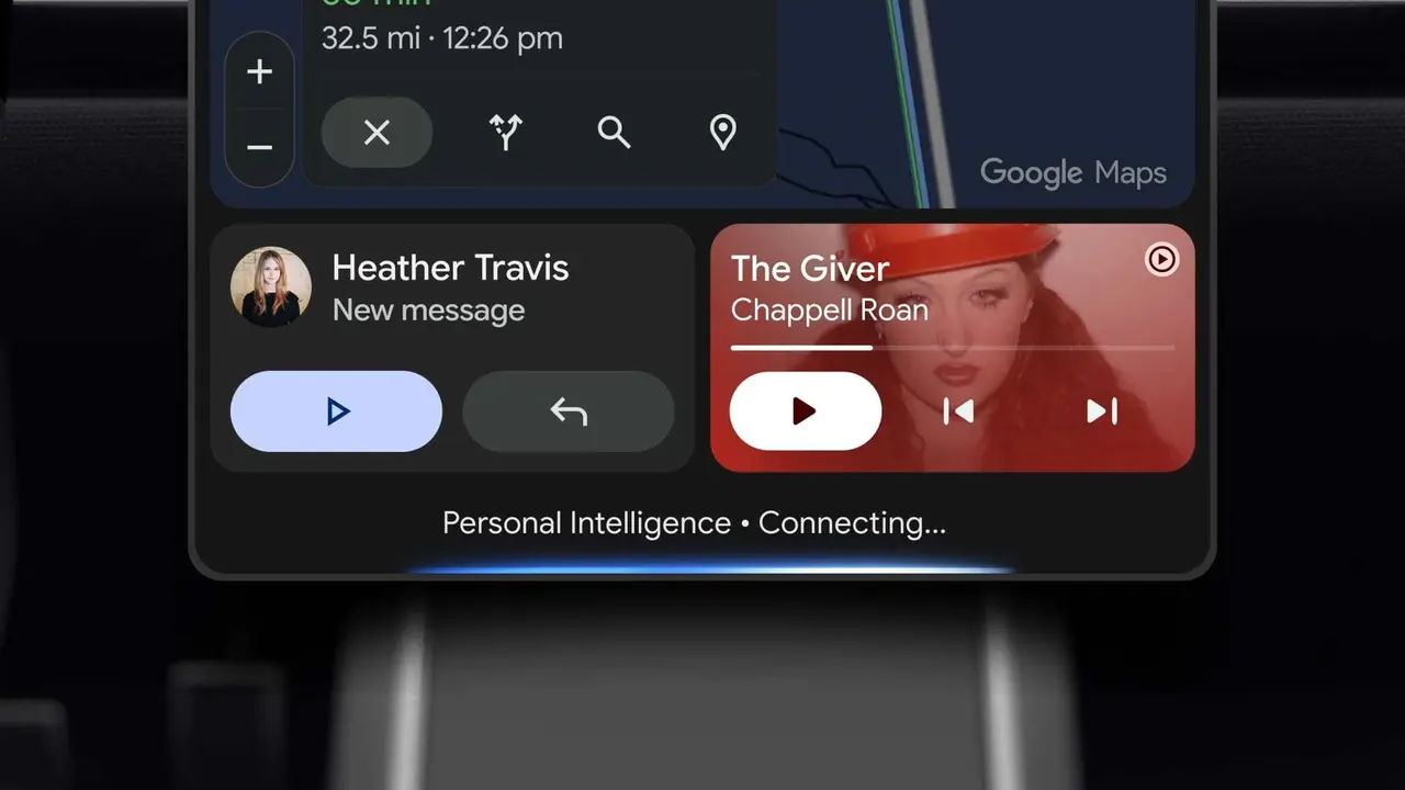 Google Android Auto-da Gemini-ni daha ağıllı edir: E-poçt və təqvim məlumatlarından istifadə edəcək