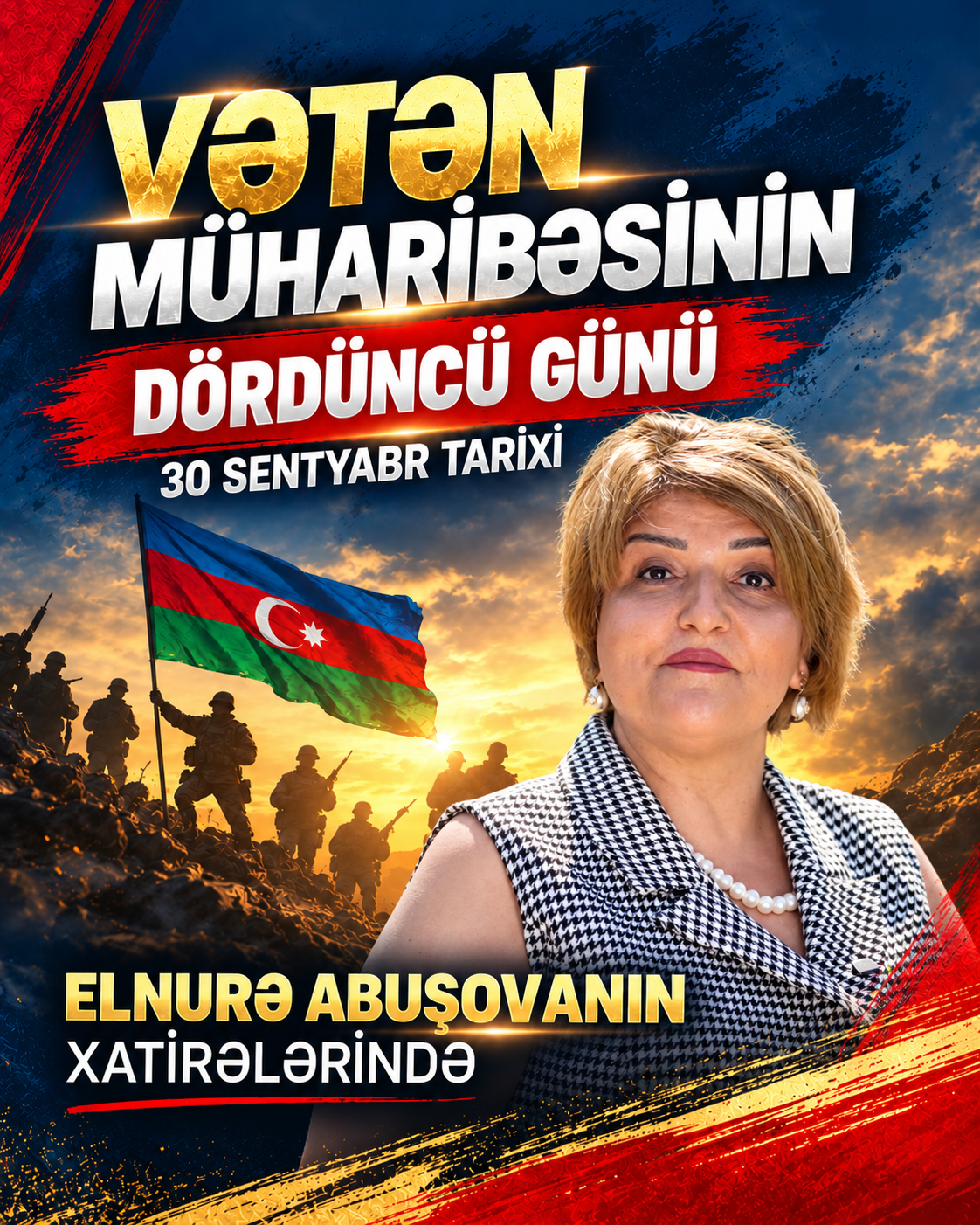 Vətən müharibəsinin dördüncü günü – 30 sentyabr Elnurə Abuşovanın xatirələrində